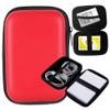 1PC Card Carrying Case 5.5x3.9x1.6 Inch Card Storage Box with Zipper Waterproof Card Deck Case Easy to Use Card Game Holder Gift for Children Card Game Supplies,Card Storage Box view 1