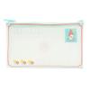 Sanrio Characters My Melody Retro Stamp Flat Pouch 8203 126 view 1