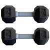 2 Pcs Dumbbells for Baby Mini 1.8x4.7 In Silicone Hand Weight Lifting Set for Fitness Exercise Funny Sport Toys for Toddlers (Black) view 2