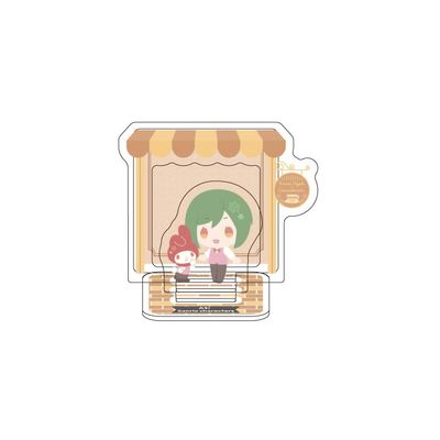 A3! x Sanrio Characters 08 Sachi Rurikawa x My Melody [Mini Character Illustration] Acrylic Stand Plate