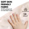 Baby Colic Relief Gripe Belt Seed Heating Pad with Gentle Warmth Tummy Wrap for Soothing Gas and Upset Stomach (Beige, 0m+) view 2