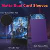 1200 Pack Card Sleeves, Matte Dual Trading Card Sleeves with Opaque Back & Smooth Shuffle, Tear Resistant Card Protectors for MTG, TCG and Game Cards (12 Colors) view 3