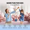 Mini Karaoke Machine for Kids, 2026 TOP Toys Birthday Valentine's Day Gifts Ideas for Girls Ages 4, 5, 6, 7, 8, 9, 10, 12+ Years Old, Portable MP3 Player with 2 Wireless Mics for Family Home Party view 4