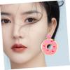 Earrings,1 Pair Donut Earrings Ear Clips Earrings Ladies Earrings Fashion Earrings Cute Earrings for Women Earrings for Teen Earrings Trendy Ear Jewelries Trendy Earrings Acrylic Rosy view 3