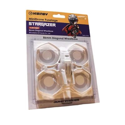 HISINGY Drone Fuselage for Stargazer & Sunray,Mini Drone Accessories,Lightweight,Easy Assembly (White)