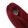1/4 BJD Doll Wig for 7 to 8in Doll, Soft Comfortable SD BJD Doll Hair Wigs High Temperature Silk Long Straight Ball Jointed Doll Wig with Bangs (Burgundy) view 4