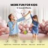 Mini Karaoke Machine for Kids, 2026 TOP Toys Birthday Gifts Ideas for Girls Ages 4, 5, 6, 7, 8, 9, 10, 12+ Years Old, Portable MP3 Player with 2 Wireless Mics for Family Home Party view 4