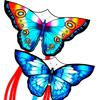 2 Pack Butterfly Kites for Kids & Adults - Easy Fly Kites for Kids Ages 4-8, Toddlers, Beginners, Beach & Outdoor Fun - Durable Kite for Boys & Girls, Perfect for Family Activities view 1