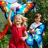 2 Pack Butterfly Kites for Kids & Adults - Easy Fly Kites for Kids Ages 4-8, Toddlers, Beginners, Beach & Outdoor Fun - Durable Kite for Boys & Girls, Perfect for Family Activities view 4
