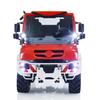 wheelfun 1/10 Metal Bucket RC Off-Road Vehicles U423 4x4 Remote Control Crawler Car Model 2-Speed Transmission Differential-Lock Axles Light Sound Hobby Grade Model(Orange Red White) view 2