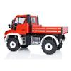 wheelfun 1/10 Metal Bucket RC Off-Road Vehicles U423 4x4 Remote Control Crawler Car Model 2-Speed Transmission Differential-Lock Axles Light Sound Hobby Grade Model(Orange Red White) view 3