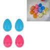 48Pcs Easter Fillable Eggs Plastic Surprise Easter Eggs for Hold Creme Gifts 5.5 * 4cm Colorful. view 3