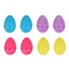 48Pcs Easter Fillable Eggs Plastic Surprise Easter Eggs for Hold Creme Gifts 5.5 * 4cm Colorful. view 4