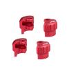 NMNRC for Arrma 6S Shock Cap Protector 1/8 Typhon Kraton Outcast Notorious Talion EXB 1/7 Mojave Infraction Felony 6S BLX Limitless Upgrades Part Red view 1
