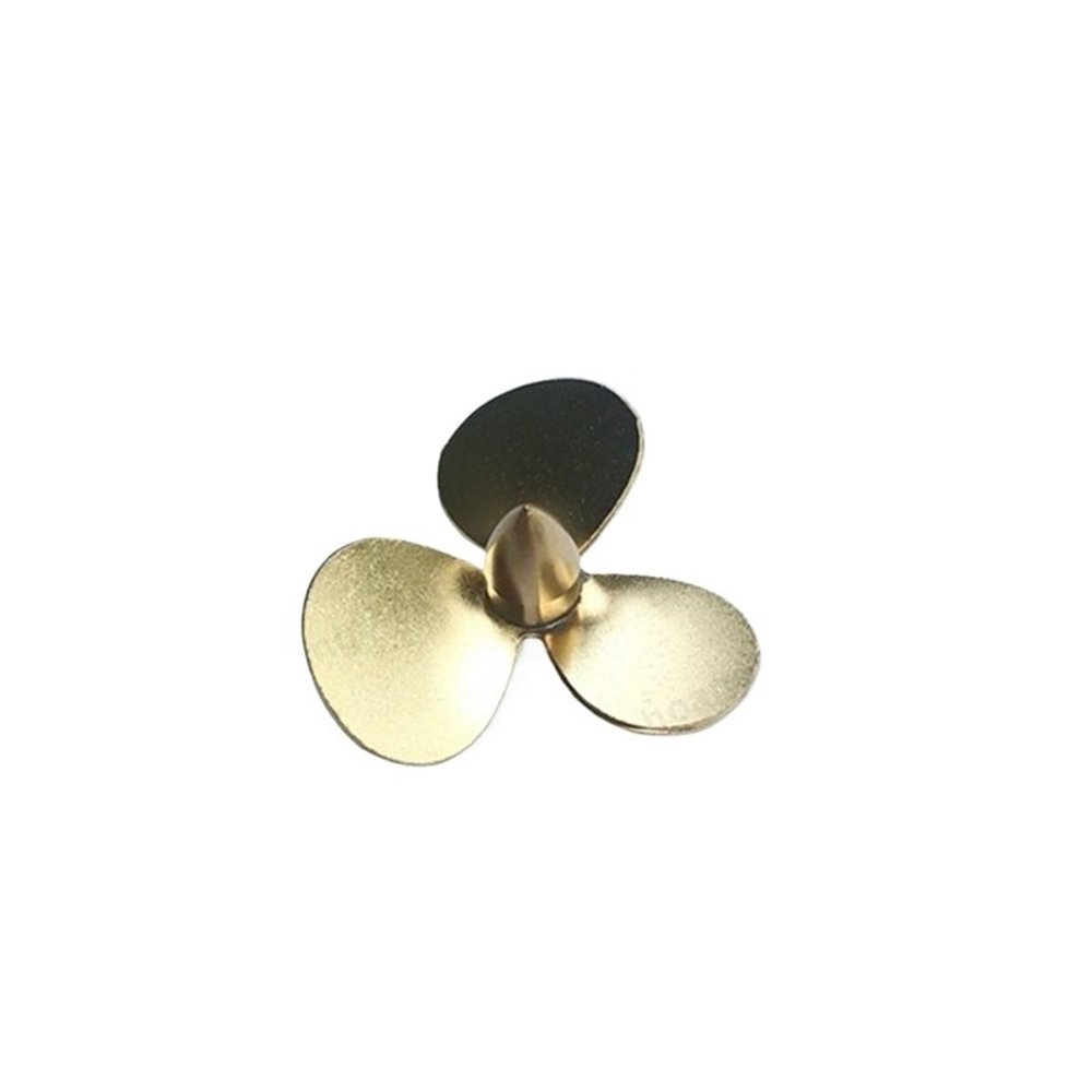 1Pair DIY RC Electric Boat 35mm 3-Blade Paddle Shaft Hole M4 RC Boat Part