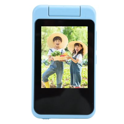 Kid Camera, 1080P 48MP Children Digital Video Camera with 2.8 Inch, MP3 Music Player Kids Digital Camera (Blue)