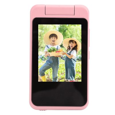 Kid Camera, 1080P 48MP Children Digital Video Camera with 2.8 Inch, MP3 Music Player Kids Digital Camera (Pin k)