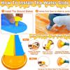 30 Ft Extra Long Slip Water Slide with Sprinkler, Heavy Duty Lawn Water Slide for Kids Adults, Double Lane Water Slide with 2 Bodyboards, Backyard Lawn Summer Outdoor Water Toys for Water Party Play view 4