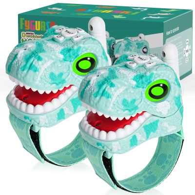 Fygurso Walkie Talkies for Kids 2 Packs, Kids Toys for Boys Girls Aged 3 to 8 Years Old for Outdoor Adventure, Camping, Halloween, Christmas, Birthday Gifts (Blue, Dinosaur)
