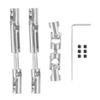 3pcs Metal Drive Shaft Driveshaft CVD for WPL B16 B36 JJRC Q60 Q63 Q64 Fayee FY004 MN-77 6WD 6X6 RC Car Upgrades Parts view 1