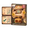 moses. Mission Gold, Logic Puzzle with Addiction Factor for Travel, 40 Reusable Cards with Wiping Pen, Brain Sports Tasks in 3 Difficulty Levels for Teenagers and Adults view 1