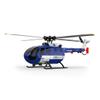BrickCraftWorks RC Military Gyroscope Helicopter for Adults, C186 MAX BO105 Gunship Aircraft 2.4G RC 4CH Single Flybarless Helicopter Toy, One-Key Takeoff and Landing view 1