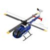 BrickCraftWorks RC Military Gyroscope Helicopter for Adults, C186 MAX BO105 Gunship Aircraft 2.4G RC 4CH Single Flybarless Helicopter Toy, One-Key Takeoff and Landing view 4