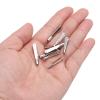 MECCANIXITY 3Pcs Metal Clevis Quick Link M3 Thread Steel Clevis Self Locking Clip Fixing Wing for RC Airplane Car Helicopter Model Replacements, 3mm x 30mm view 4