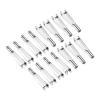 MECCANIXITY 15Pcs Metal Clevis Quick Link M2 Thread Steel Clevis Self Locking Clip Fixing Wing for RC Airplane Car Helicopter Model Replacements, 2mm x 25mm view 1