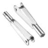 MECCANIXITY 15Pcs Metal Clevis Quick Link M2 Thread Steel Clevis Self Locking Clip Fixing Wing for RC Airplane Car Helicopter Model Replacements, 2mm x 25mm view 3