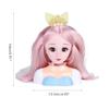 25Pcs Hairdressing Makeup Dolls H Styling Model Doll Head Styling Playset Toys H Accessories Playset for Girls Children Lifelike Appearance Can Practice Styling Makeup The view 2