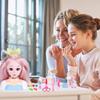 25Pcs Hairdressing Makeup Dolls H Styling Model Doll Head Styling Playset Toys H Accessories Playset for Girls Children Lifelike Appearance Can Practice Styling Makeup The view 4