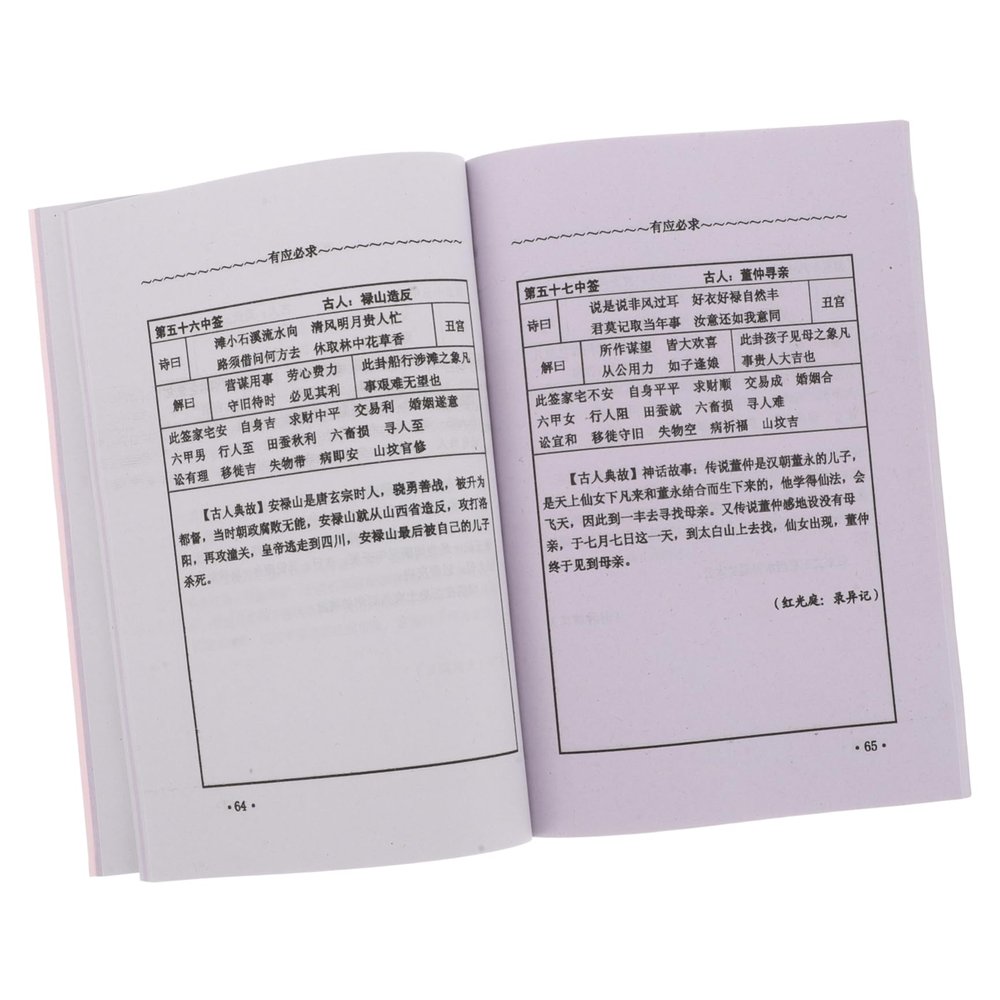 Gogogmee Buddhist Divination Book Signs for Accurate Telling Detailed Explanations and for Spiritual Guidance and Feng Shui Practices