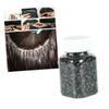 500pcs Silicone Hair Extension Rings for Braids, Black Halloween view 1