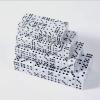100 Pack 5MM 8MM 10MM 12MM 14MM 16MM D6 White Dice Plastic Gaming Right Angle Dice Standard D6 Point Six Sided Cube Dice (100PCS 12MM) view 1