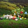 25 pcs Animal Figurines, 3D Printed Animal Figurines Set, Articulated, Party Favors, Pocket Fidget Toys Bulk, Goodie Bag Stuffers, Valentines Day Gifts for Boys Girls Toddlers, Classroom rewards view 2