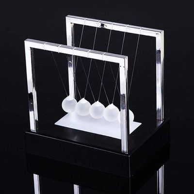 Newtons Cradle, Luminous with Exquisite Appearance Perpetual Motion Machine Desk Toys for Desktop Entertainment and Decoration (1)
