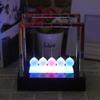 Newtons Cradle, Luminous with Exquisite Appearance Perpetual Motion Machine Desk Toys for Desktop Entertainment and Decoration (1) view 3