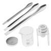 Mikinona Makeup Tool Set Lipstick Repair Kit for Girls Diy Lip Gloss Making with Silicone Molds Measuring Beakers view 1