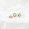 Ivory Weather Dice with Black Words 15mm (19/32 inch) D8 Set of 2 Wondertrail view 1