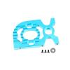 Aluminum Motor Mount Bracket Base for 1/10 RC Car for Tam-iya TT01 TT-01 Upgrade Part(Red) view 3