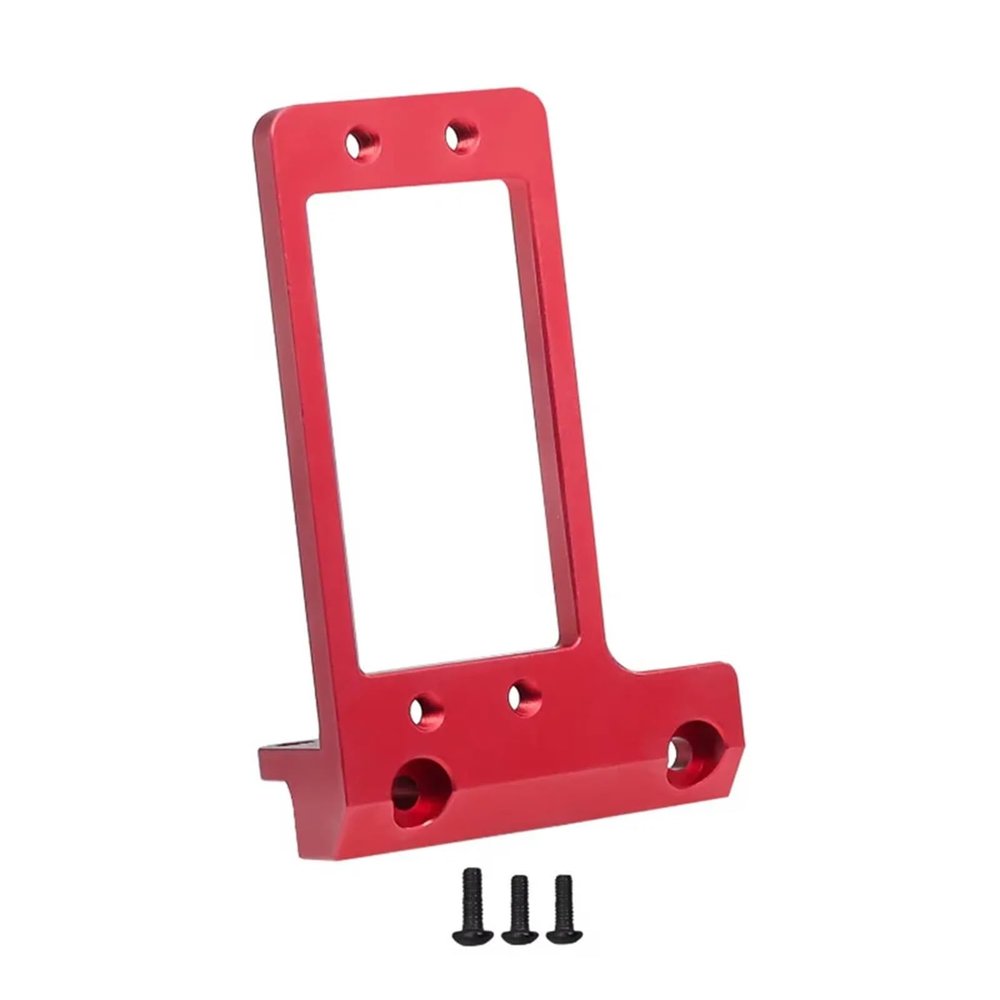 1/10 RC Crawler Car Aluminum BTA Servo Mount for VP for Capra F9 Offset Axle Upgrade(Red)