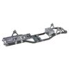1/10 RC Crawler Carbon Fiber Girder 4.3mm CNC Metal Car Chassis Frame Body Kit for Axial SCX10 II Rock Off Road Truck Upgrade Parts (Gray) view 2