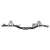 1/10 RC Crawler Carbon Fiber Girder 4.3mm CNC Metal Car Chassis Frame Body Kit for Axial SCX10 II Rock Off Road Truck Upgrade Parts (Gray) view 3