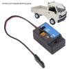 Drfeify Gyroscope for RC Racing Car, Mini Steering Gear Gyroscope Analog and Digital with System Vibration Function for WPL D12 view 3