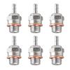 FGUwNU 2pcs 6pcs N3 N4#3#4 Hot Spark Plug Compatible with 1/8 1/10 RC Car Buggy Engines(6PCS N4) view 1