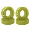 HLSONHENGM 4pcs Silicone Rubber Insert Foam Fit 118-122mm (4.75" OD) 1.9" Wheel Tires for 1/10 RC Crawler Rigs TRX4 SCX10 Capra TF2 GEN8(Soft Green) view 1