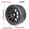 1/7 1/8 On Road Tire Set On Road Tire Tyre 17mm Wheel Rims for Arrma 1/7 Infraction Limitless Felony FS Racing Model GT RC Car Upgrade On Road Tyre 4Pcs One Set view 2