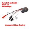 1 PC 10A Rc Boat Part 2s/3s 12V Dual Way Speed Controller Brake LED Control for RC Vehicle Car Boat Tank Airplane Drone view 3