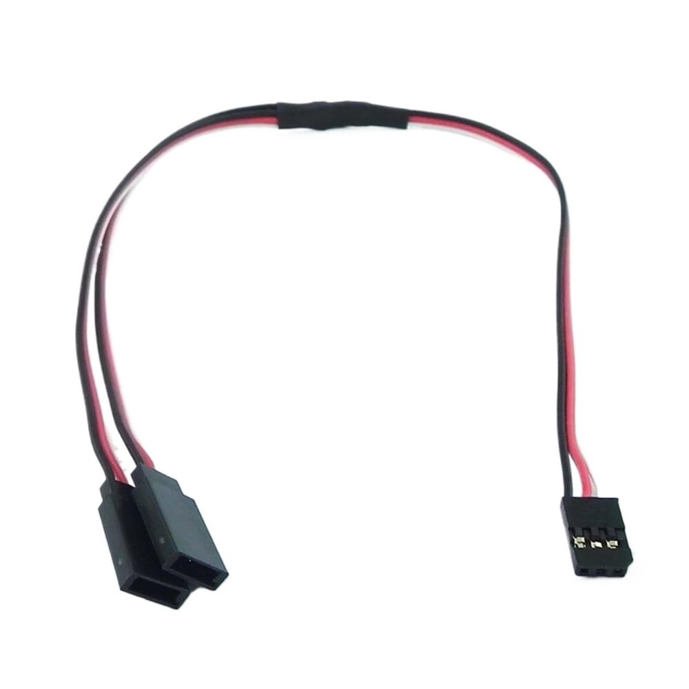 2pcs RC Boat Model ESC Extension Cable 150/300/ 500mm RC Servo Y Extension Cord Cable Lead Wire for Rc Boat/Airplane(200MM)